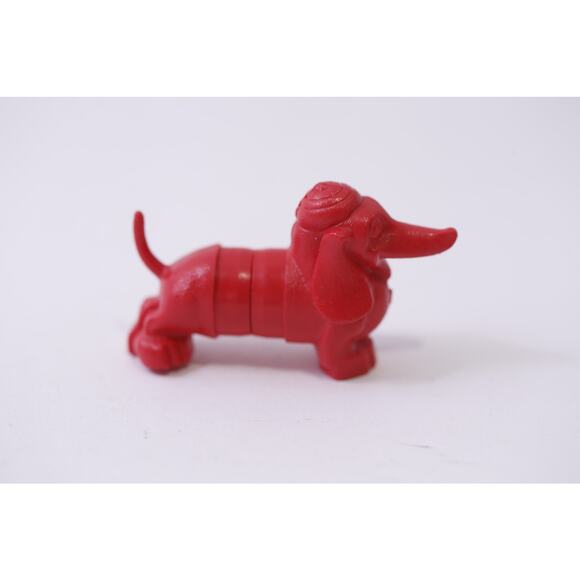 Vintage Childs Oral B Dachshund Dog Toothbrush Cap Red 1957 Toy, 251028-WH 289 - Picture 1 of 5